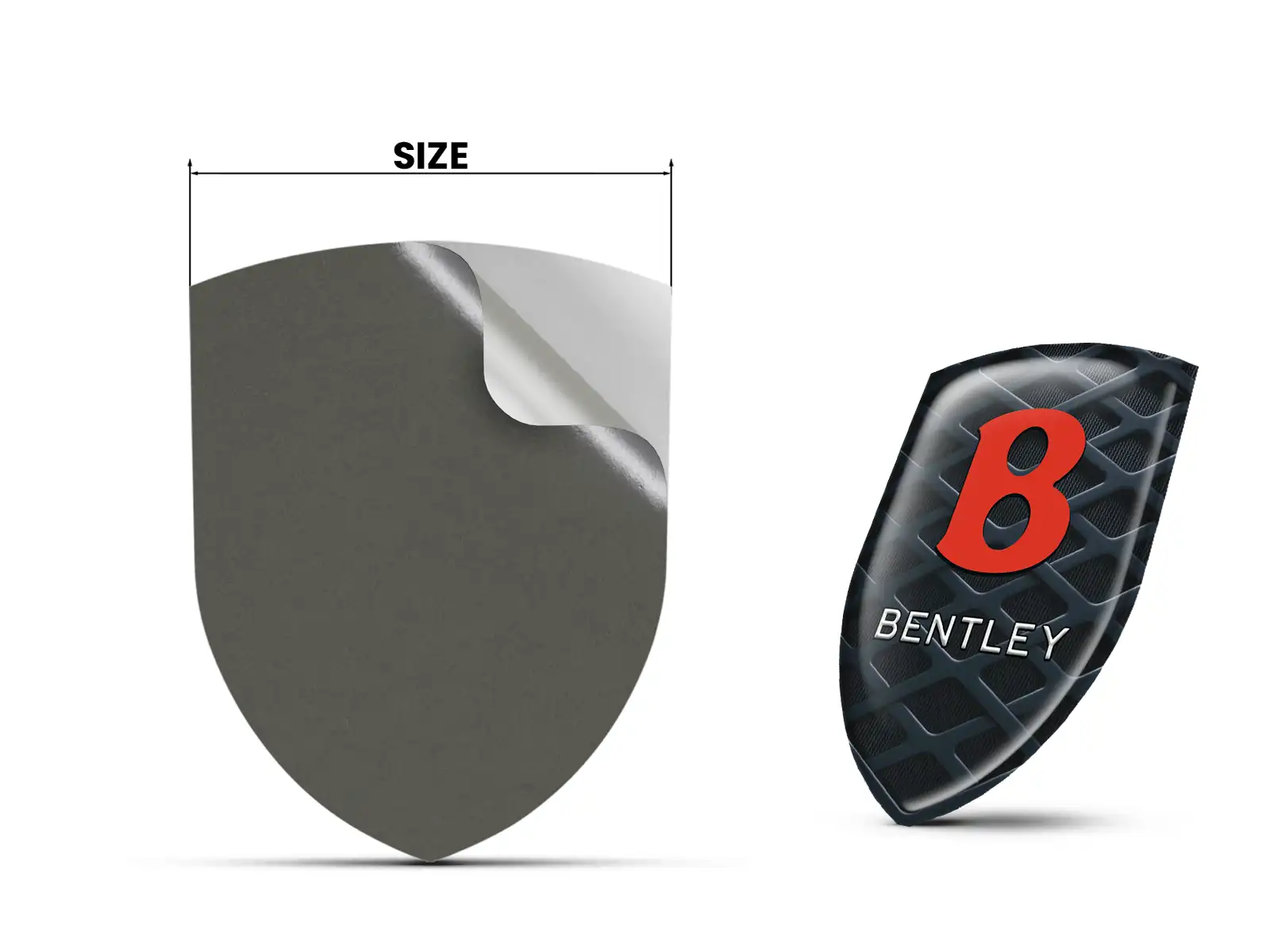 Bentley Insignias Auto Personalizadas Resistentes Alta Calidad X